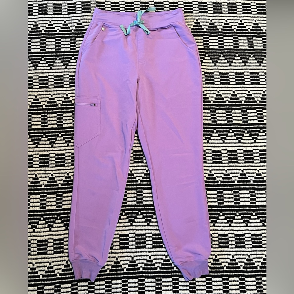 Zamora High Waisted Jogger Scrub Pant Size Small